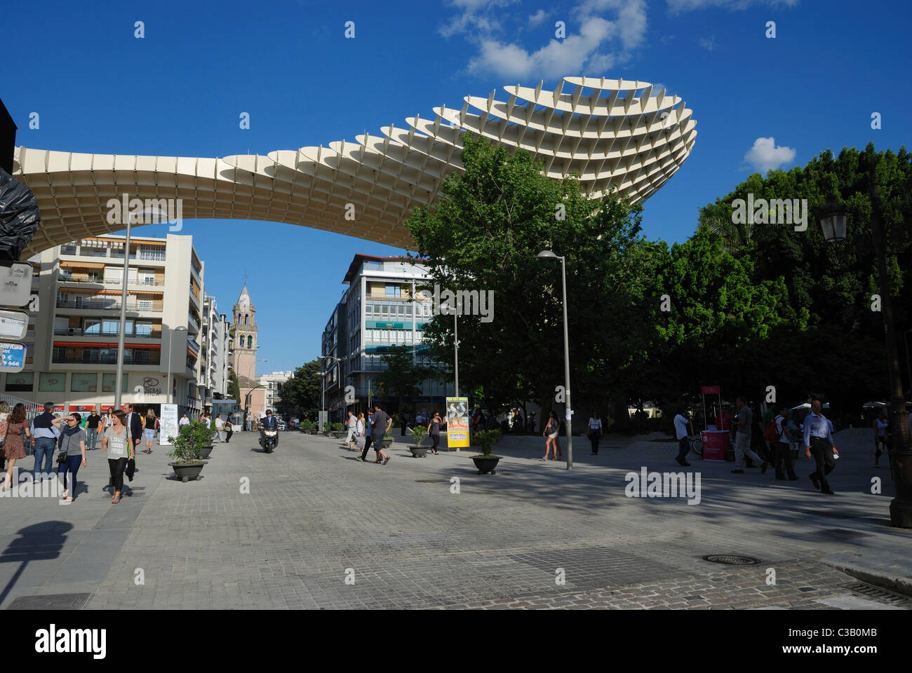 The Metropol Parasol, Plaza de la Encarnación, Seville, Spain. Stock Photo