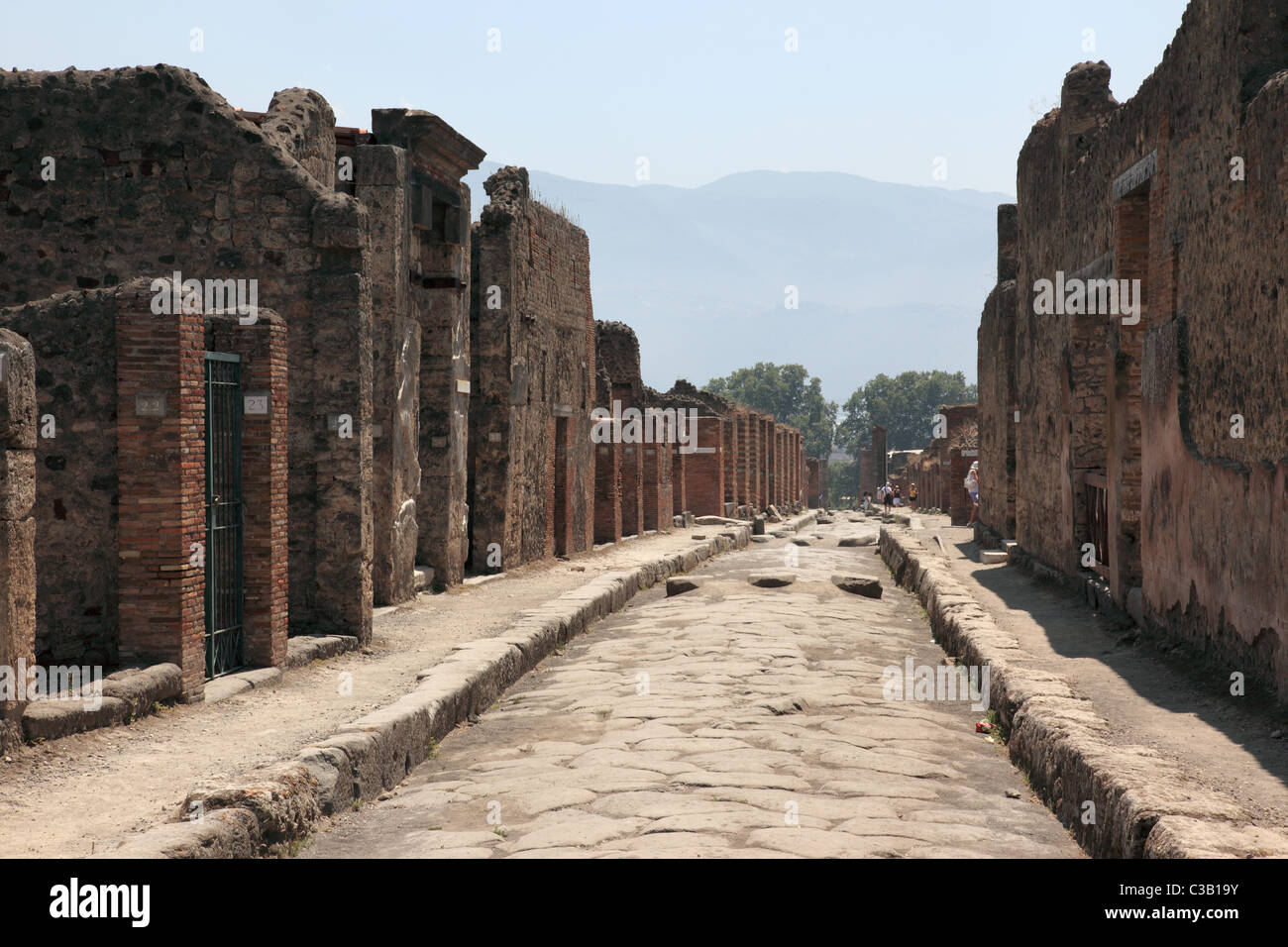 Pompeii, Naples, Italy Stock Photo