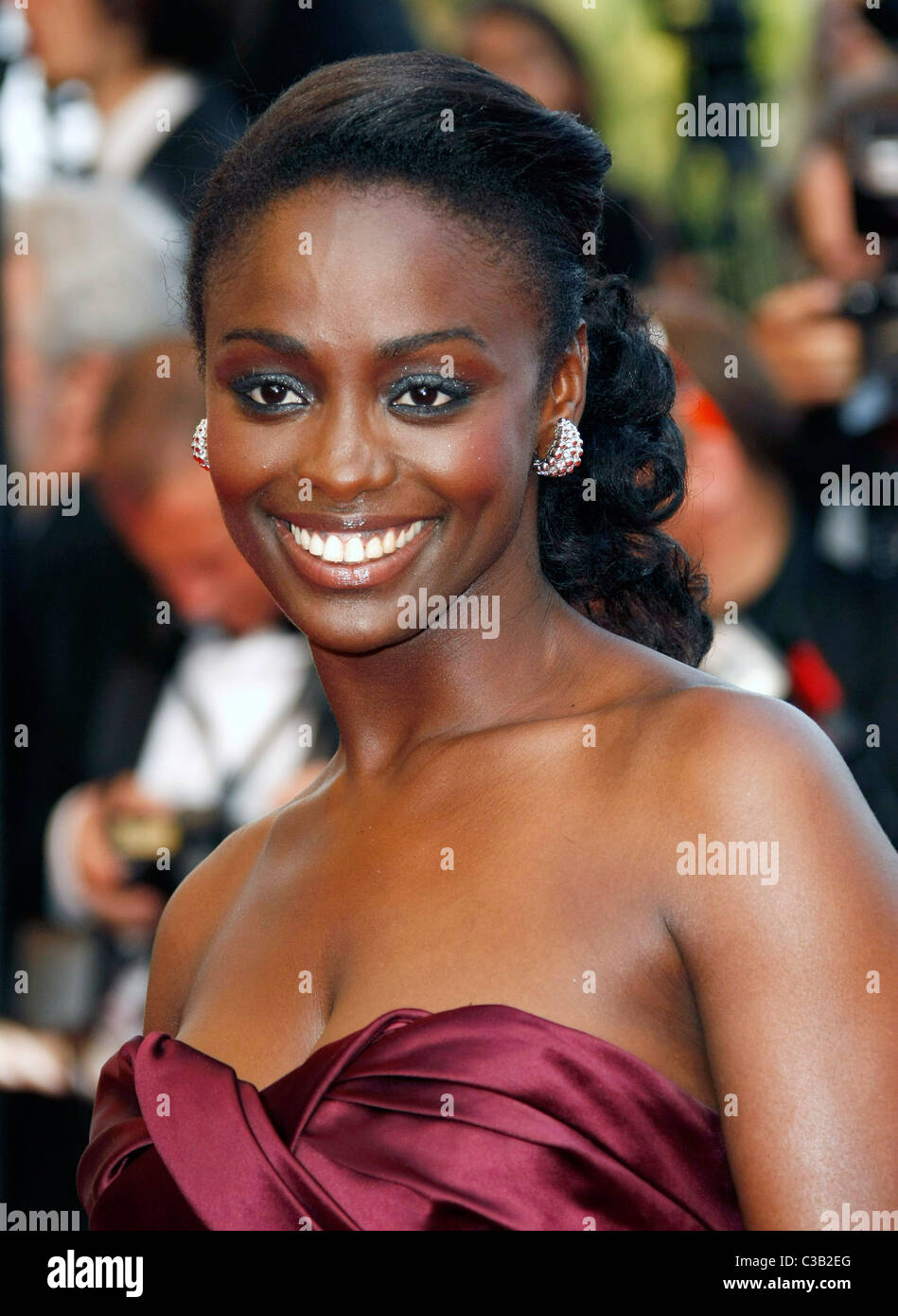 Aissa Maiga 2009 Cannes International Film Festival - Day 10 - Premiere of 'The Imaginarium of Doctor Parn' - Arrivals Cannes, Stock Photo