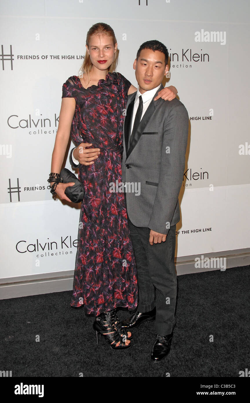 Suvi Koponen and Richard Chai The High Line's Opening Summer Benefit  presented by the Calvin Klein Collection held at High Line Stock Photo -  Alamy