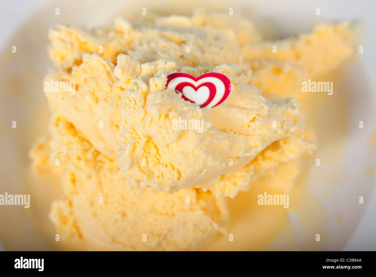 Illustrative image of Walls Cream of Cornish, soft scoop icecream. A