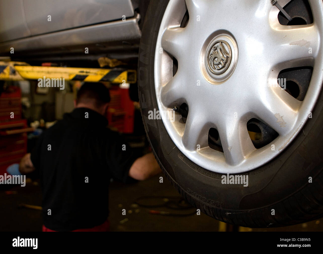 Illustrative image of Vauxhall cars, part of the General Motors group