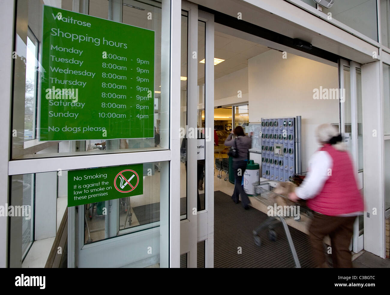 A Waitrose Store Cambridge Stock Photo 36519404 Alamy