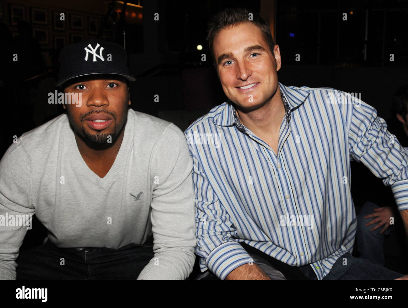 Villnova Asst Basketball Coach Kyle Neptune and NBC10 Sports Anchor