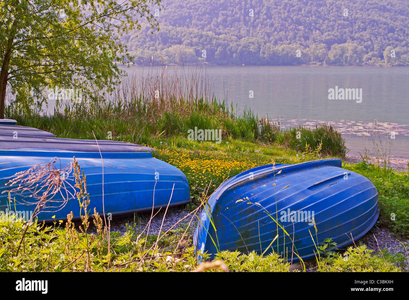 Lago di Piano - Lombardei - Italien Stock Photo