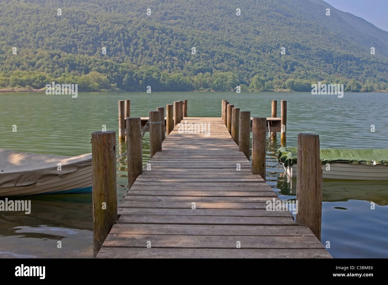 Lago di Piano - Lombardei - Italien Stock Photo