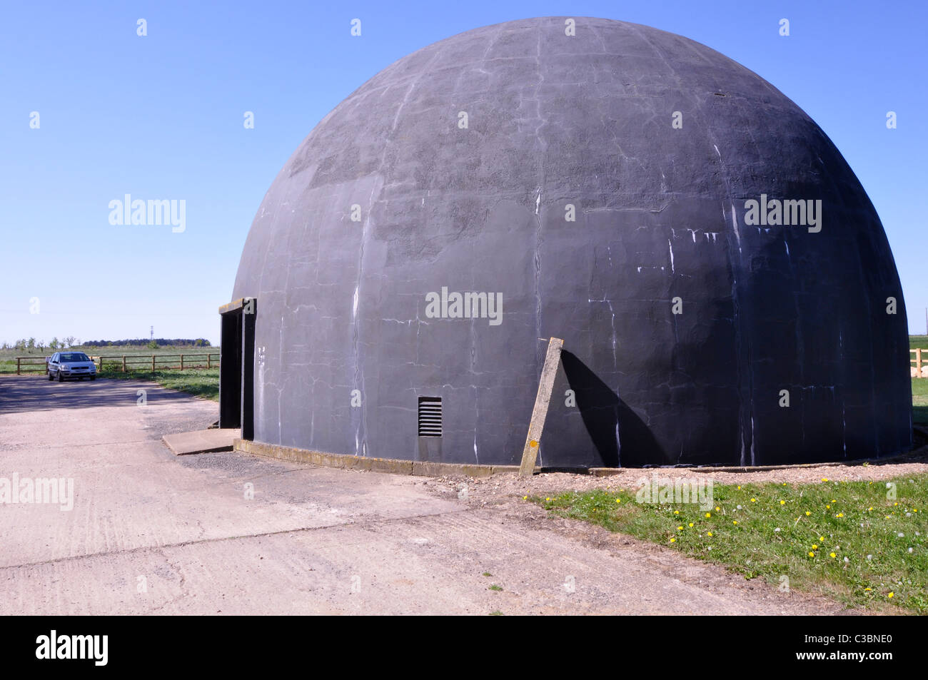 Landham airfield trainer dome Stock Photo
