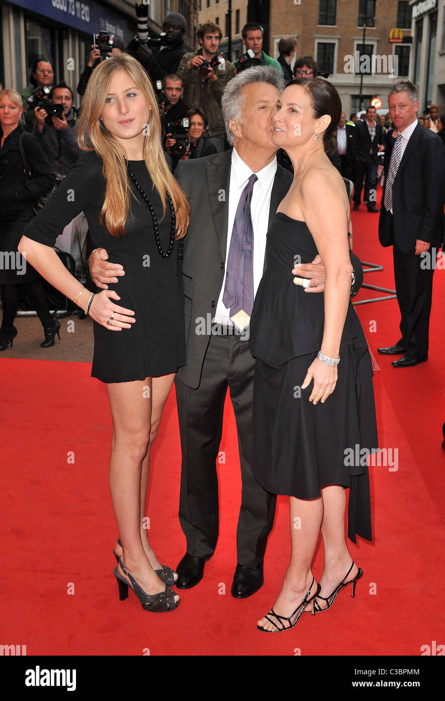 Dustin Hoffman with wife Lisa and daughter Alexandra 'Last Chance Harvey' UK premiere held at