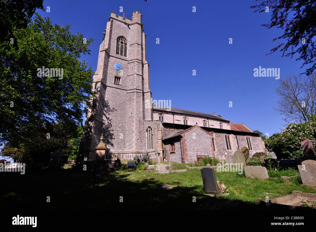 Langham church, north Norfolk Stock Photo Alamy