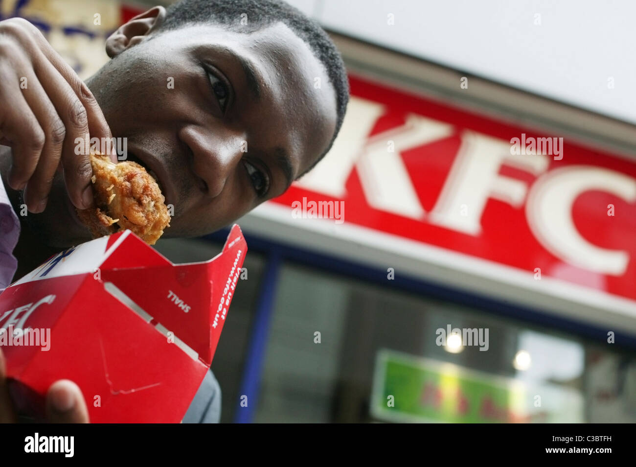 Illustrative image of KFC; part of the YUM! Brands group. Stock Photo