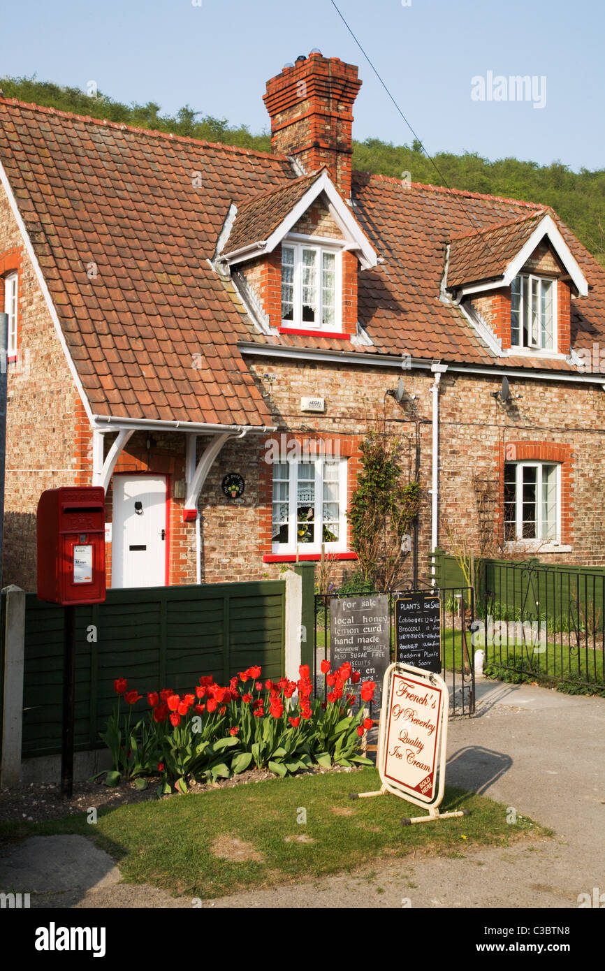 Old Post Office Stores Thixendale East Riding of Yorkshire England Stock Photo Alamy