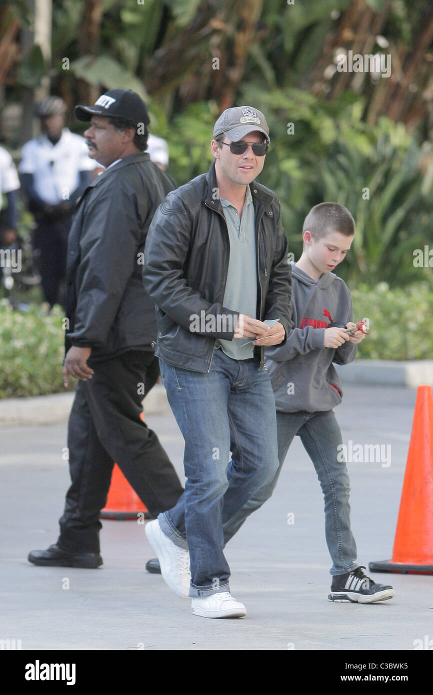 Christian slater with son hires stock photography and images Alamy