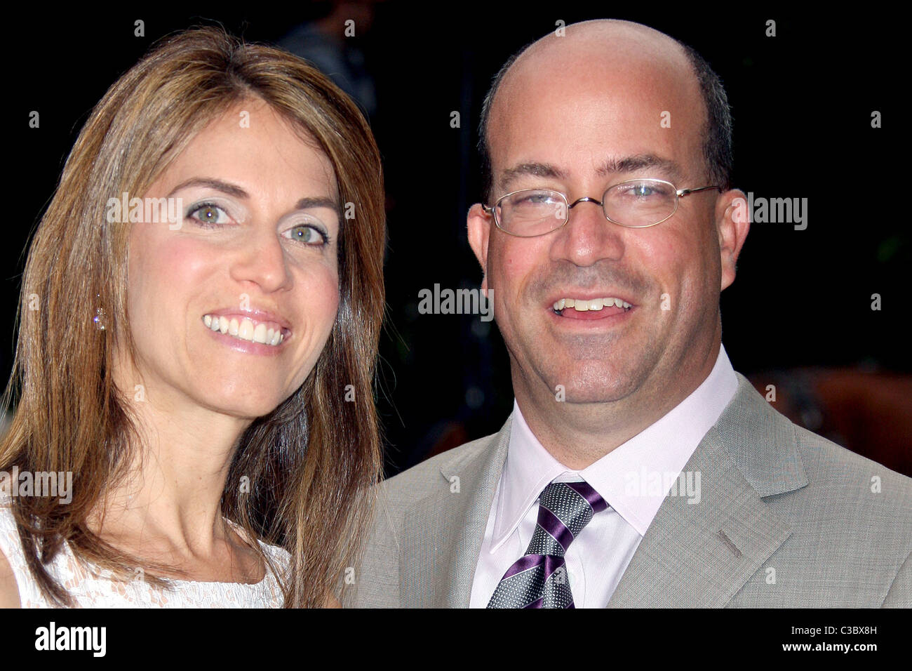 Caryn Stephanie Nathanson and Jeff Zucker The Fresh Air Fund 'Salute to American Heroes' at Tavern on the Green in Central Park Stock Photo