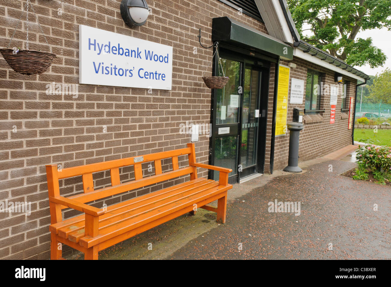 Visitors' Centre at Hydebank Wood Young Offender's Centre, Belfast Stock Photo