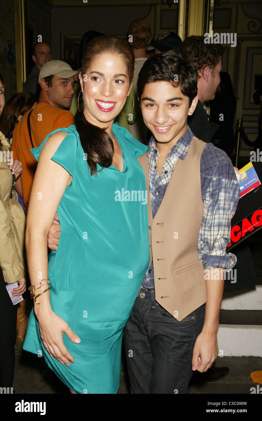 Ana Ortiz and Mark Indelicato Chandra Wilson's Opening Night as Matron