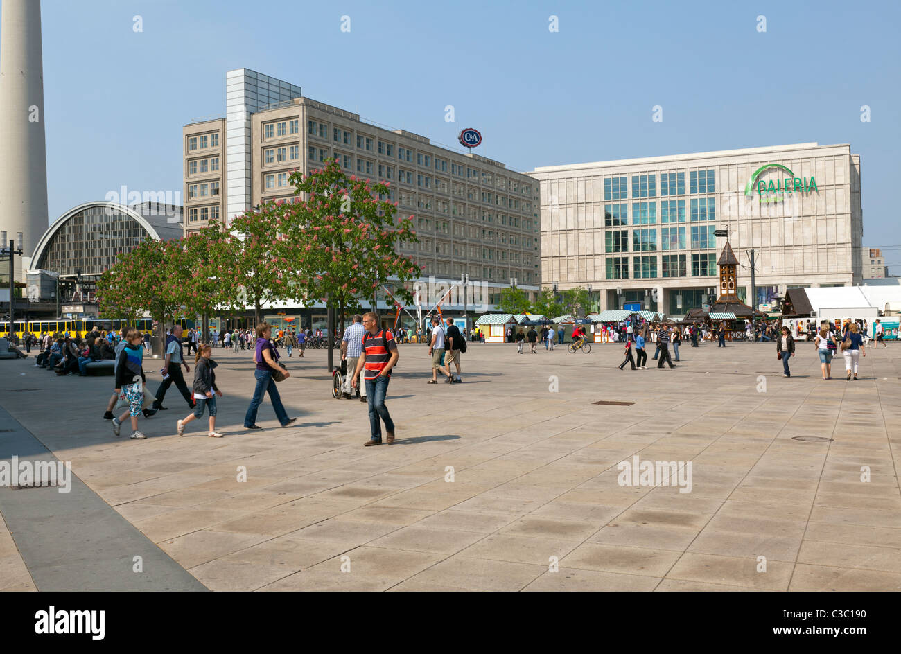Alexanderplatz, Berlin, Germany Stock Photo