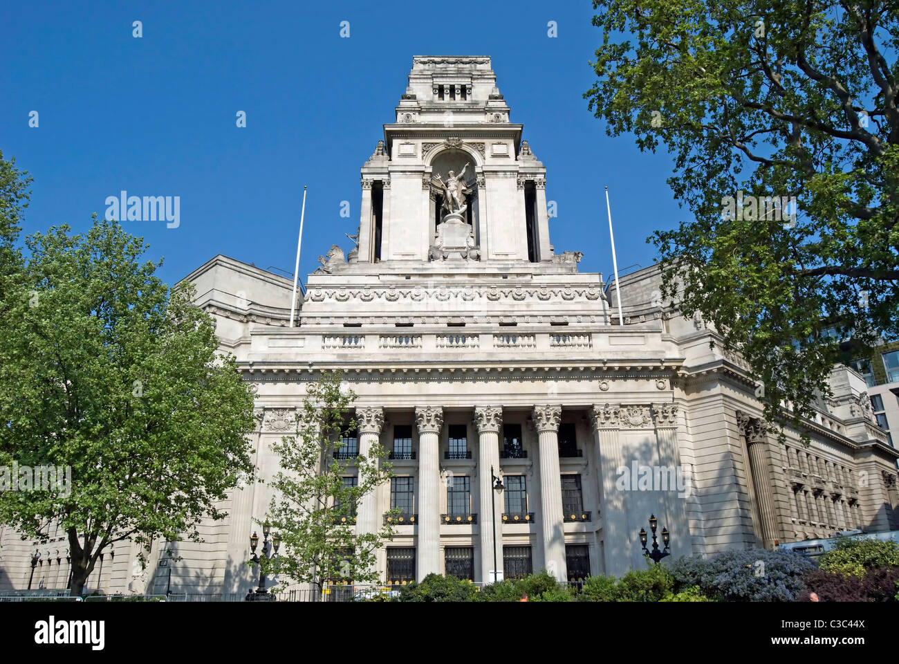 the former port of london authority building, trinity square, london, england, designed by sir edwin cooper, built 1912 to 1922 Stock Photo
