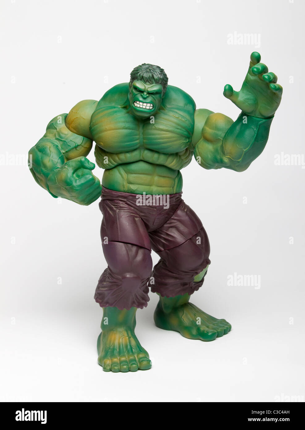 The incredible hulk child's toy Stock Photo
