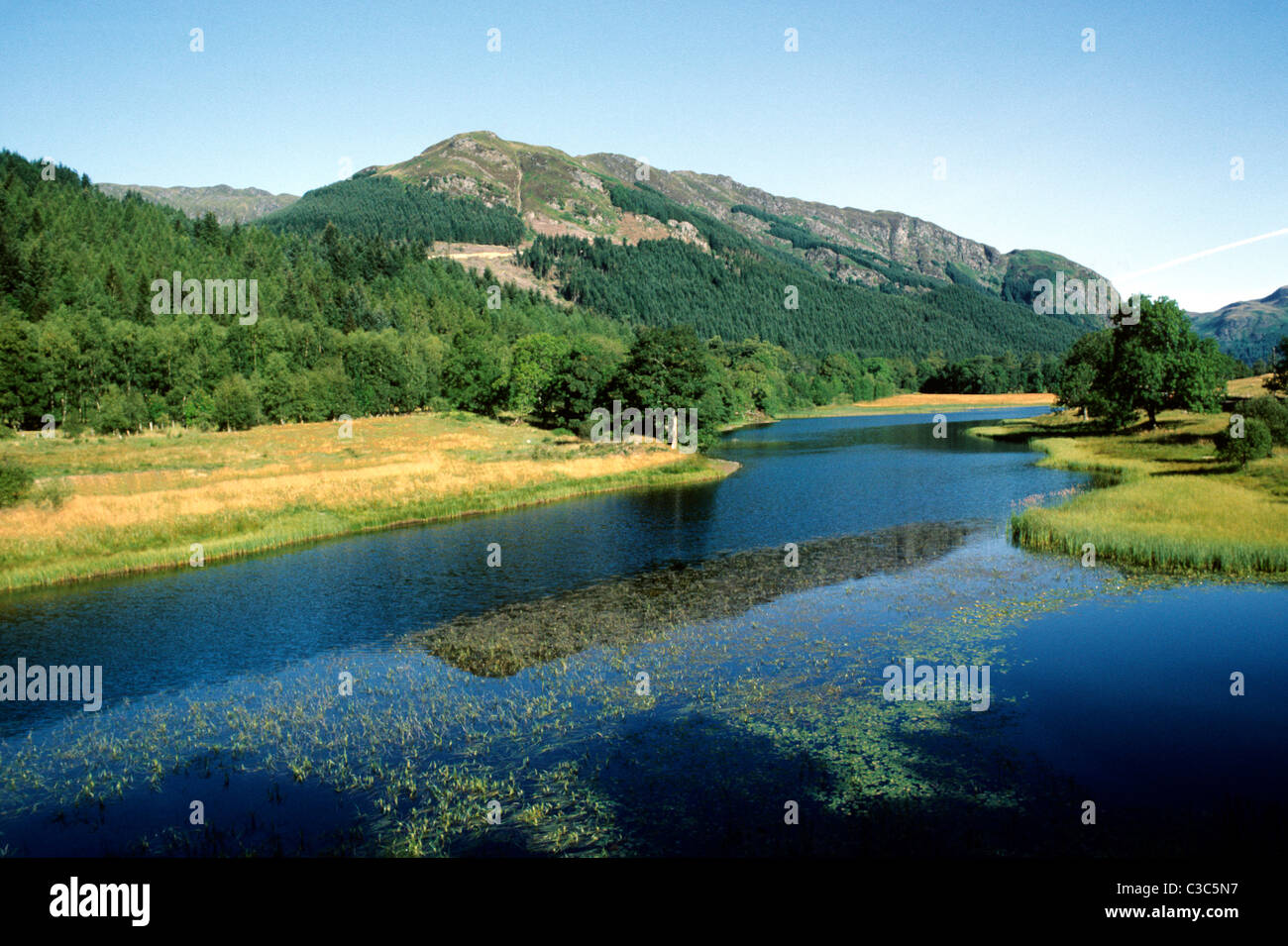 Loch Lubnaig, Scotland, near Callander Stirlingshire Scottish lochs