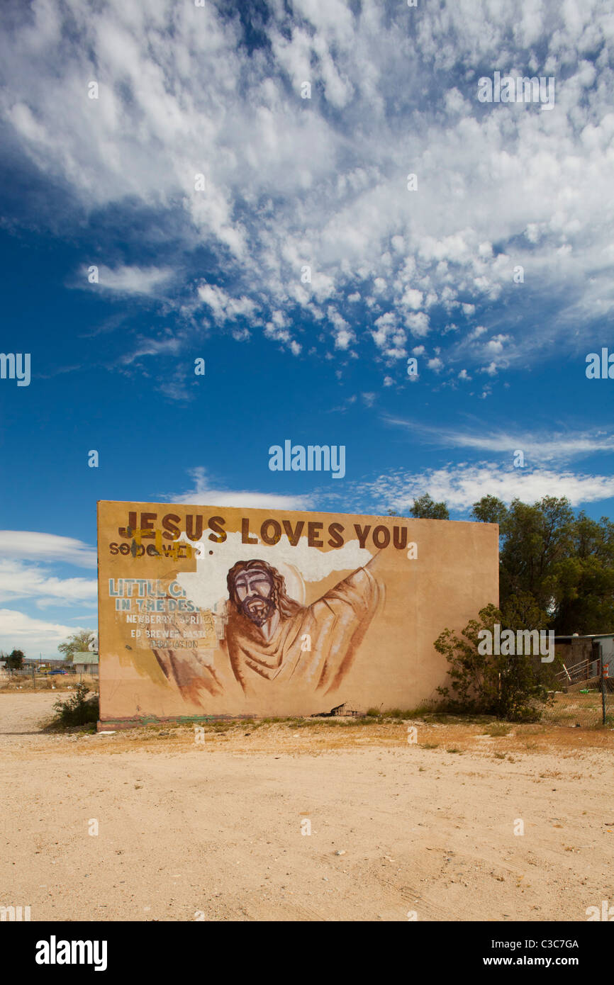 Jesus mural hi-res stock photography and images - Alamy