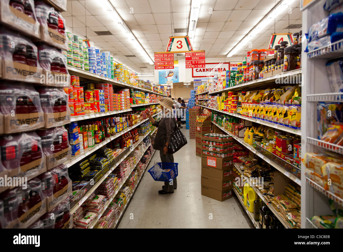 A Spanish market, Silverlake, California, USA Stock Photo Alamy