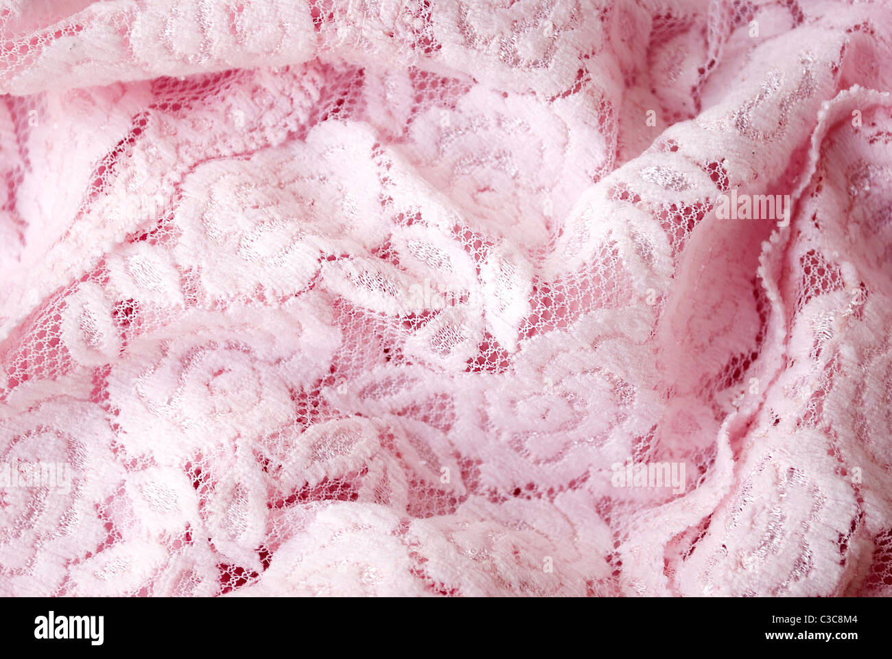 Pink Lace Background