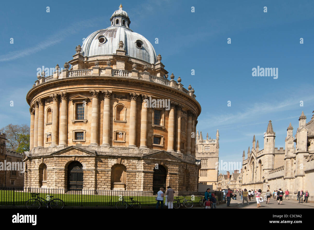 Radcliffe Camera, circular library designed by James Gibbs, Radcliffe ...