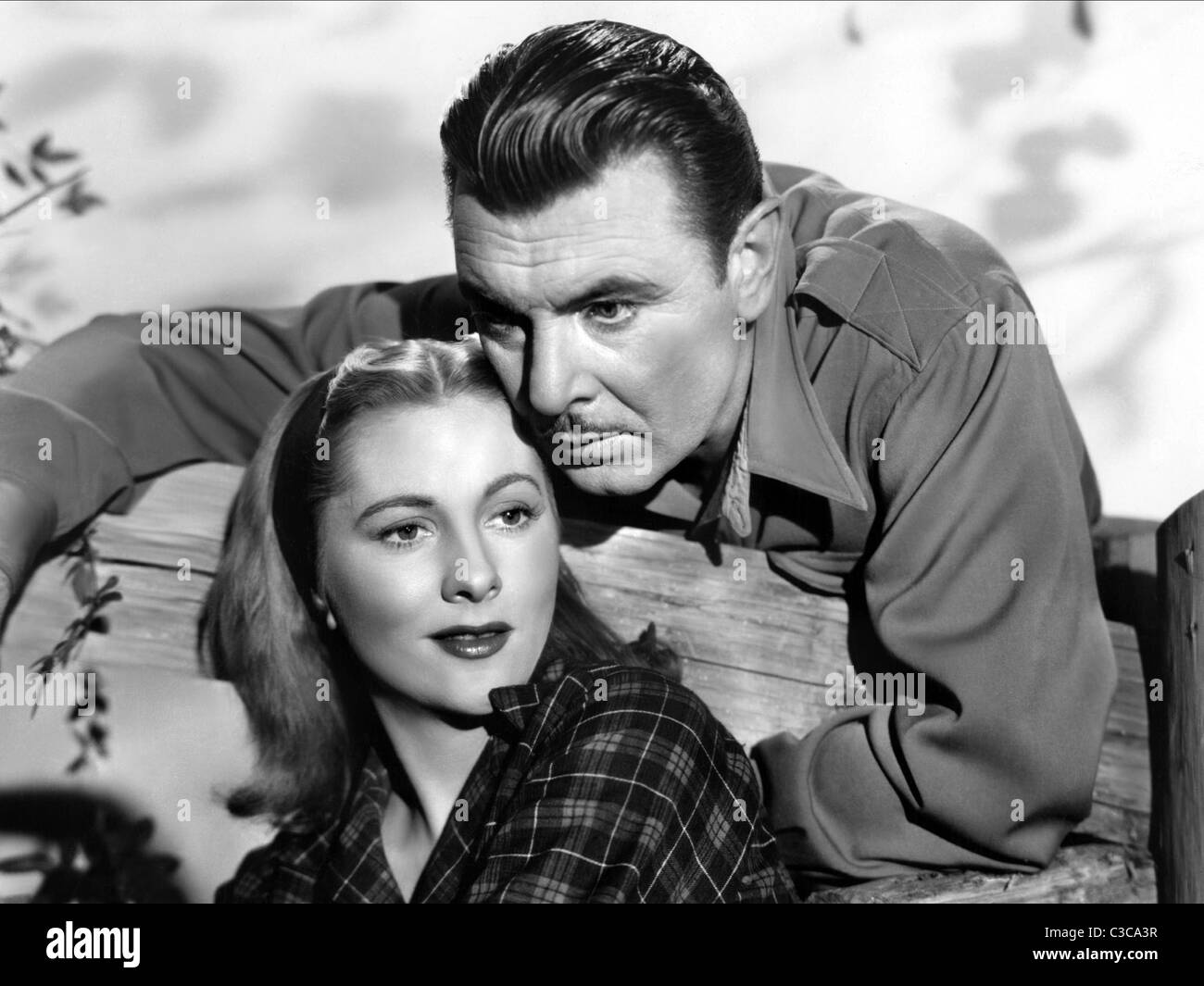 JOAN FONTAINE, GEORGE BRENT, THE AFFAIRS OF SUSAN, 1945 Stock Photo