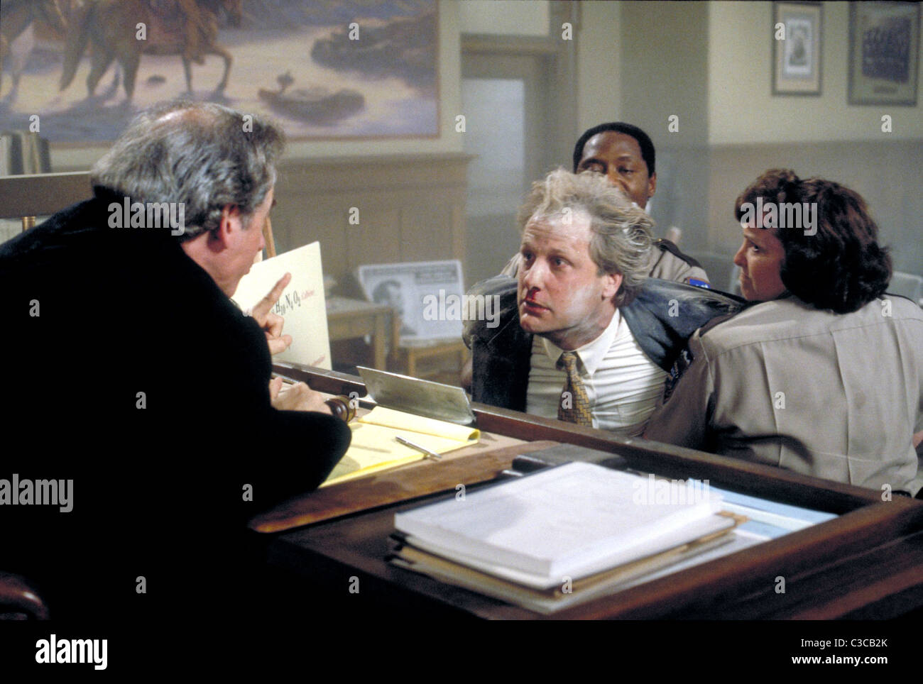 Austin pendleton jeff daniels trial and error 1997 stock photo
