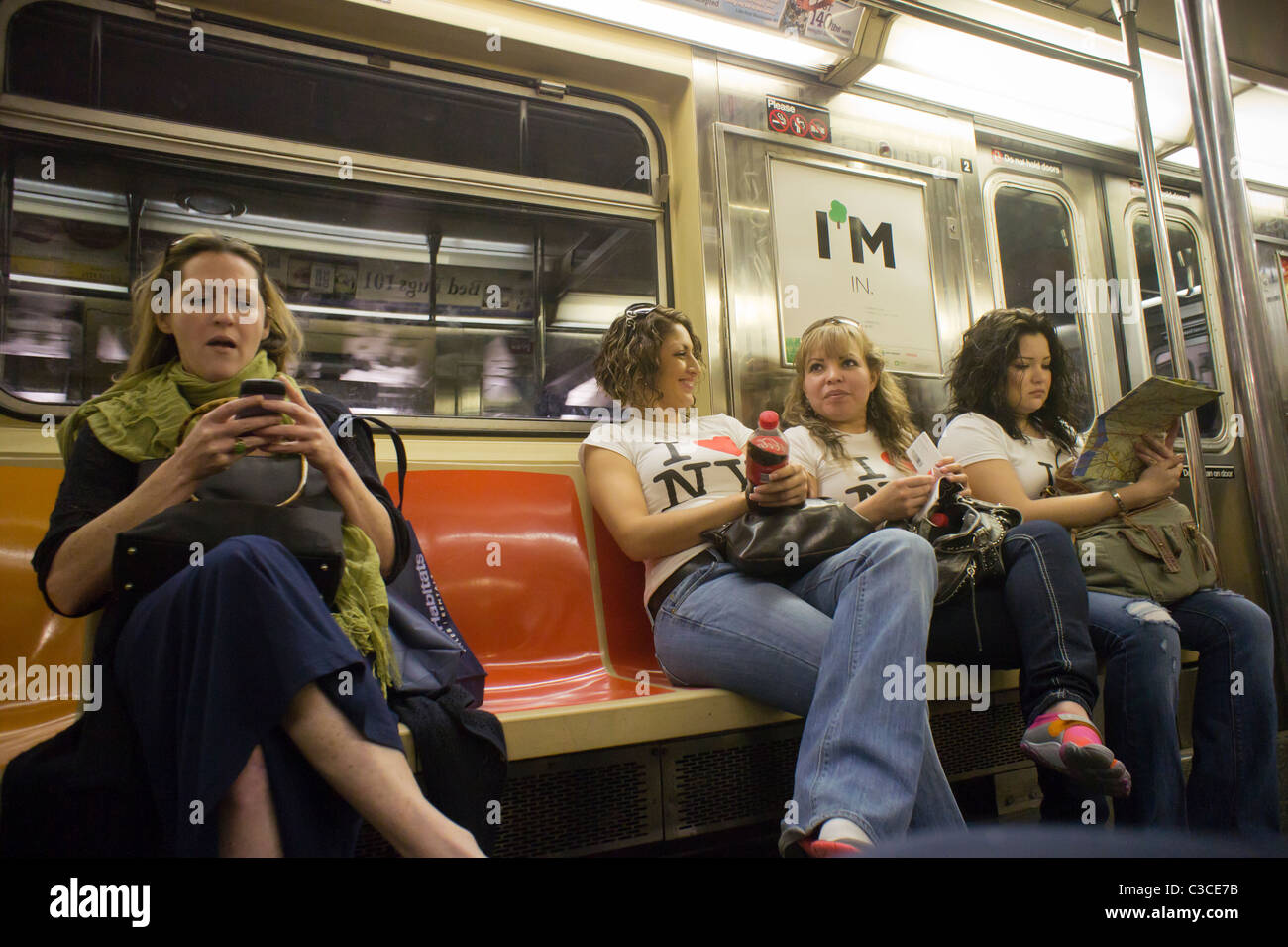 Mta new york city subway map hi-res stock photography and images - Alamy
