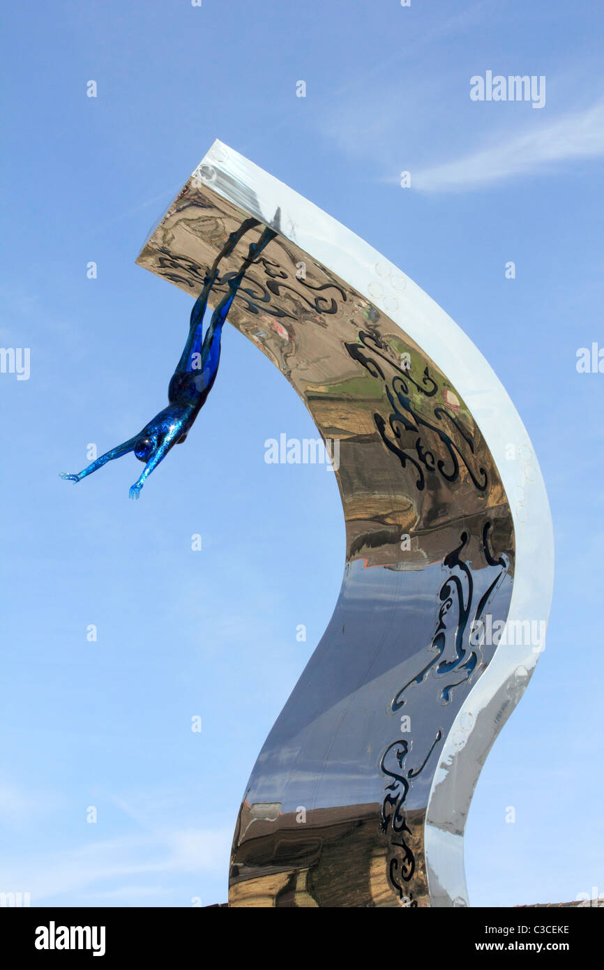 The Wave Blackpool Public Sculpture Designed by artist Lucy Glendinning