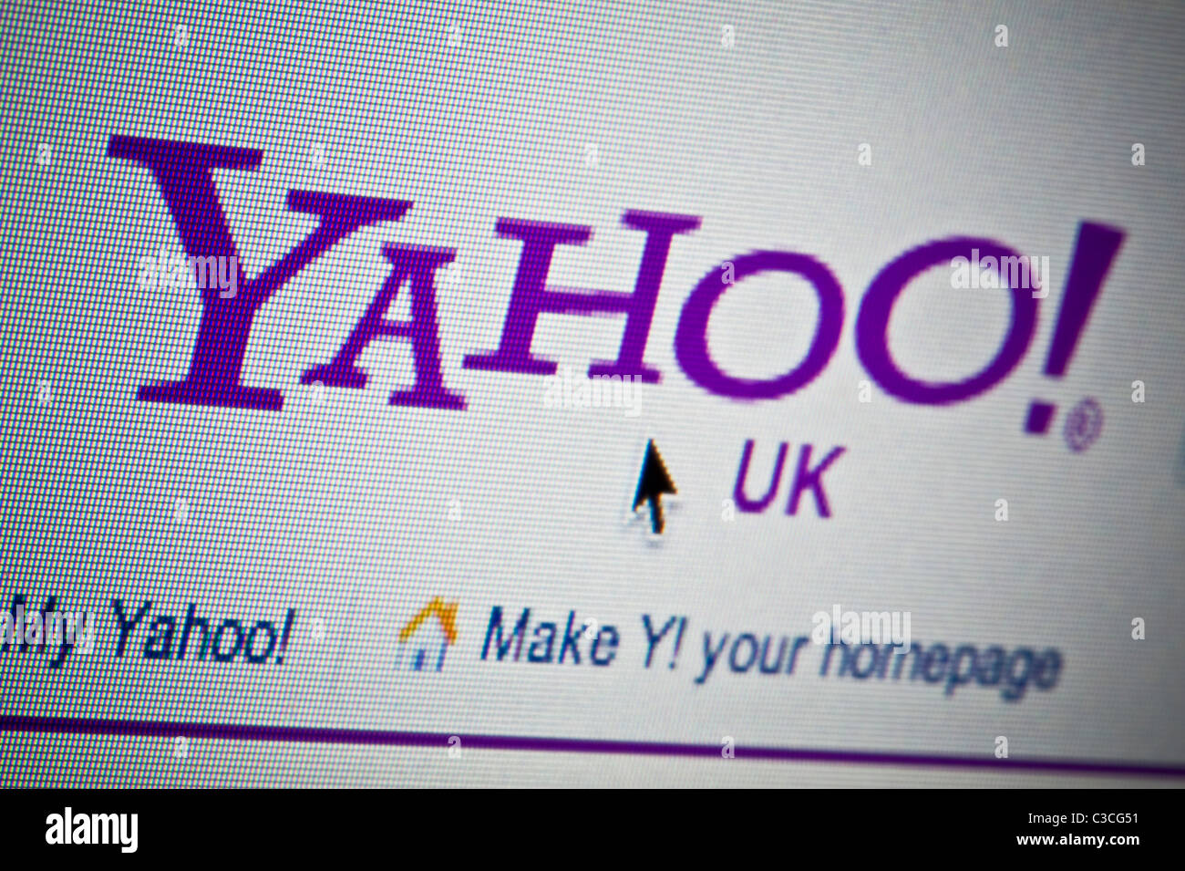 Yahoo mail page hi res stock photography and images alamy