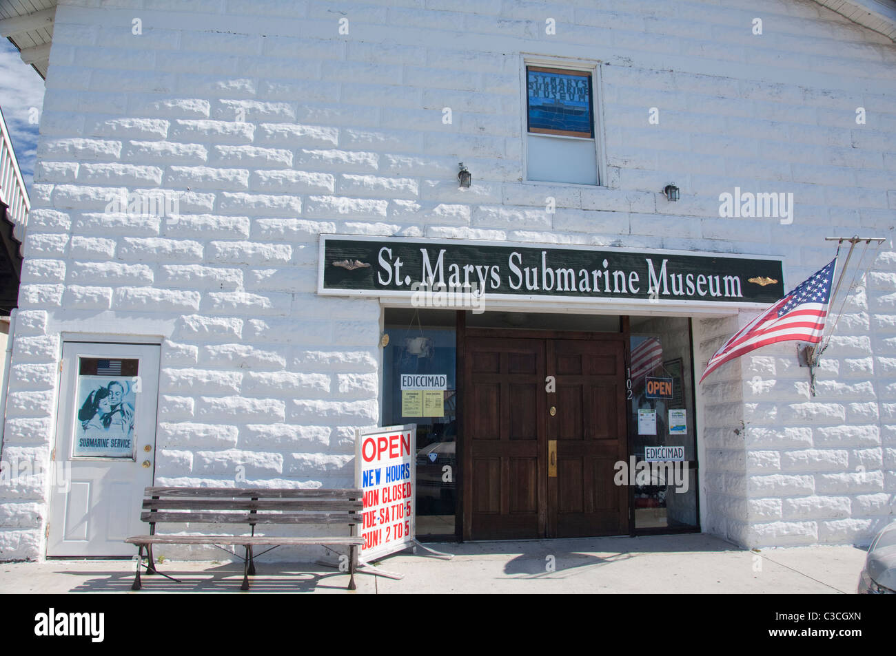 Georgia St Marys St Marys Submarine Museum Stock Photo Alamy