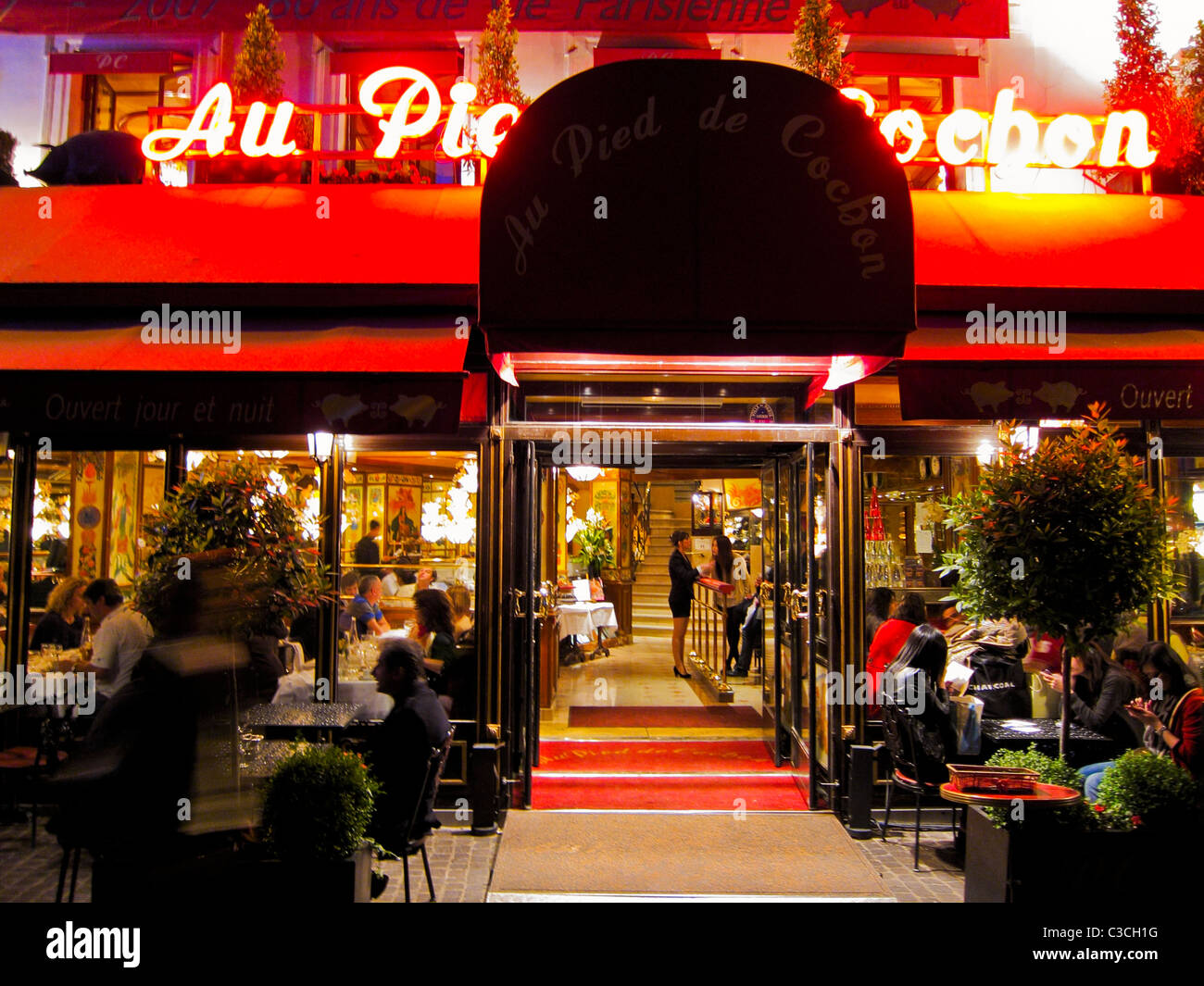 Paris, France, Paris Brasserie Restaurants in Les Halles District