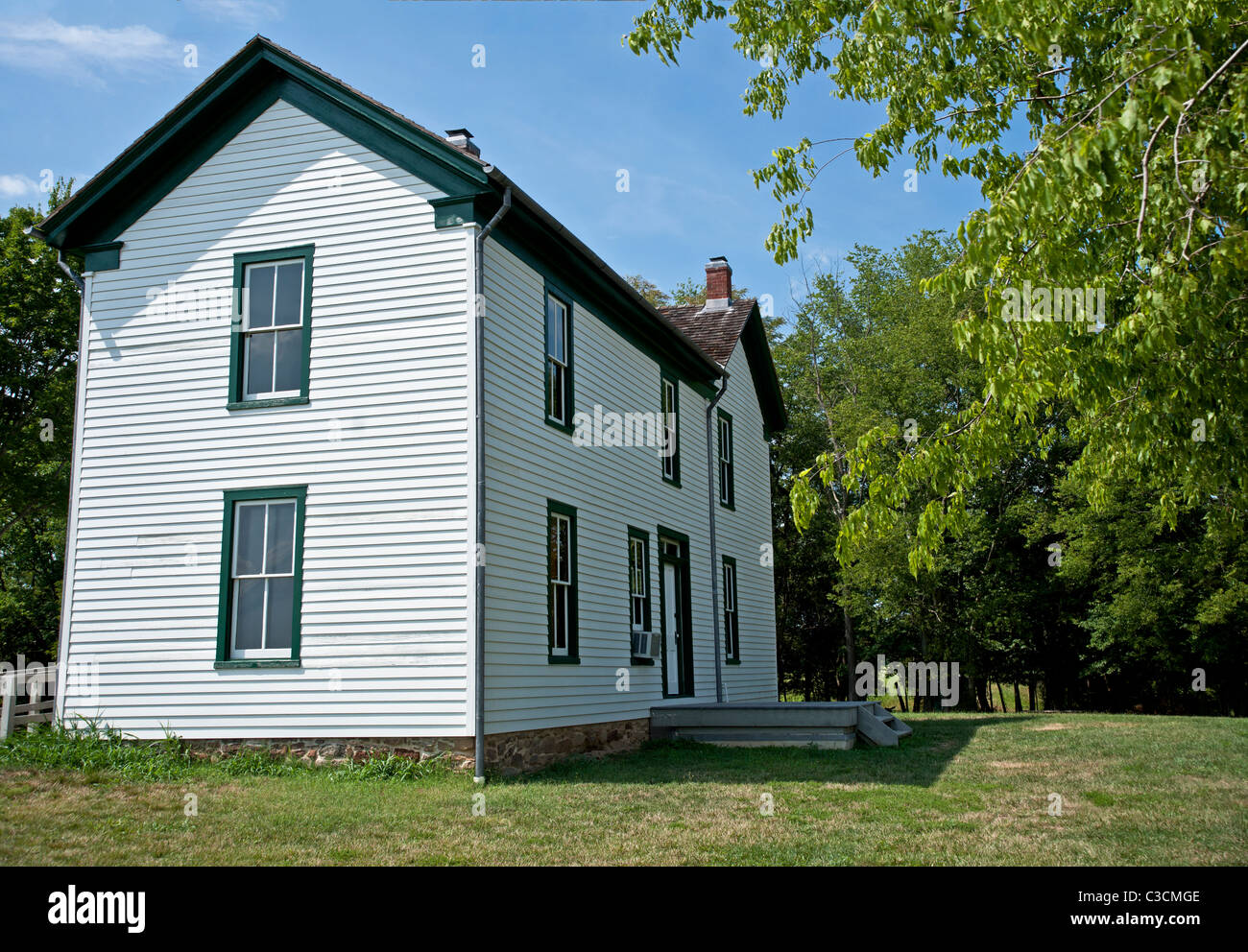 The Brawner Farm Interpretive Center on the Manassas National