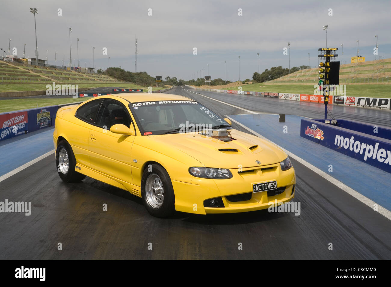 Holden Monaro drag racing sports car as built by Australian specialist
