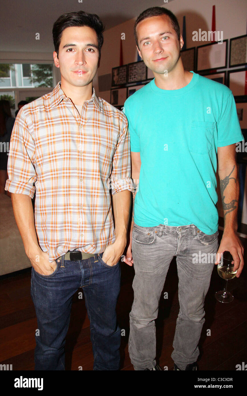 Jack McCollough and Lazaro Hernandez Proenza Schouler curate 'A Magazine'  party at Soho Mews New York City, USA - 13.07.09 Stock Photo - Alamy