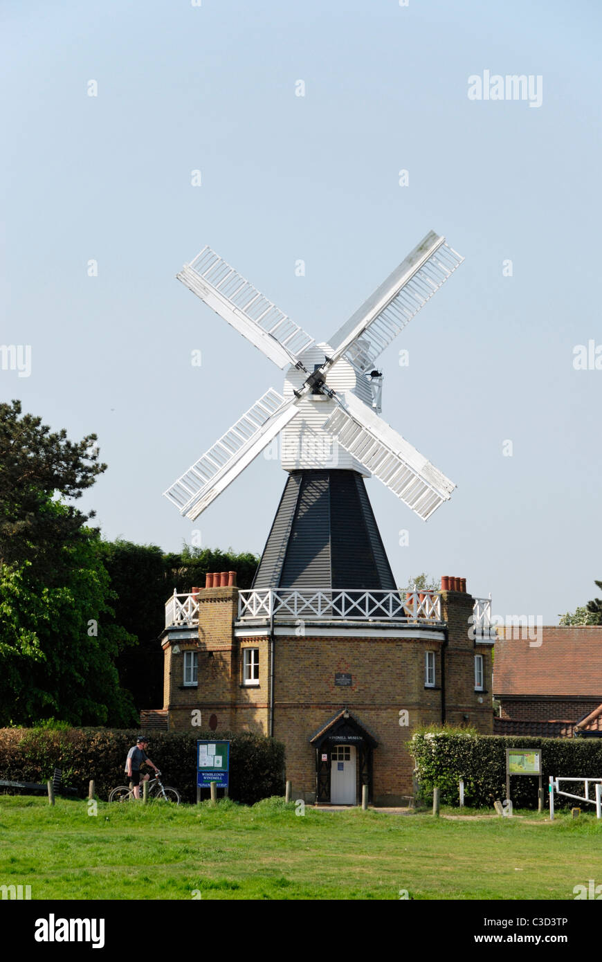 Wimbledon Windmill, Wimbledon Common, London, England. This is the last