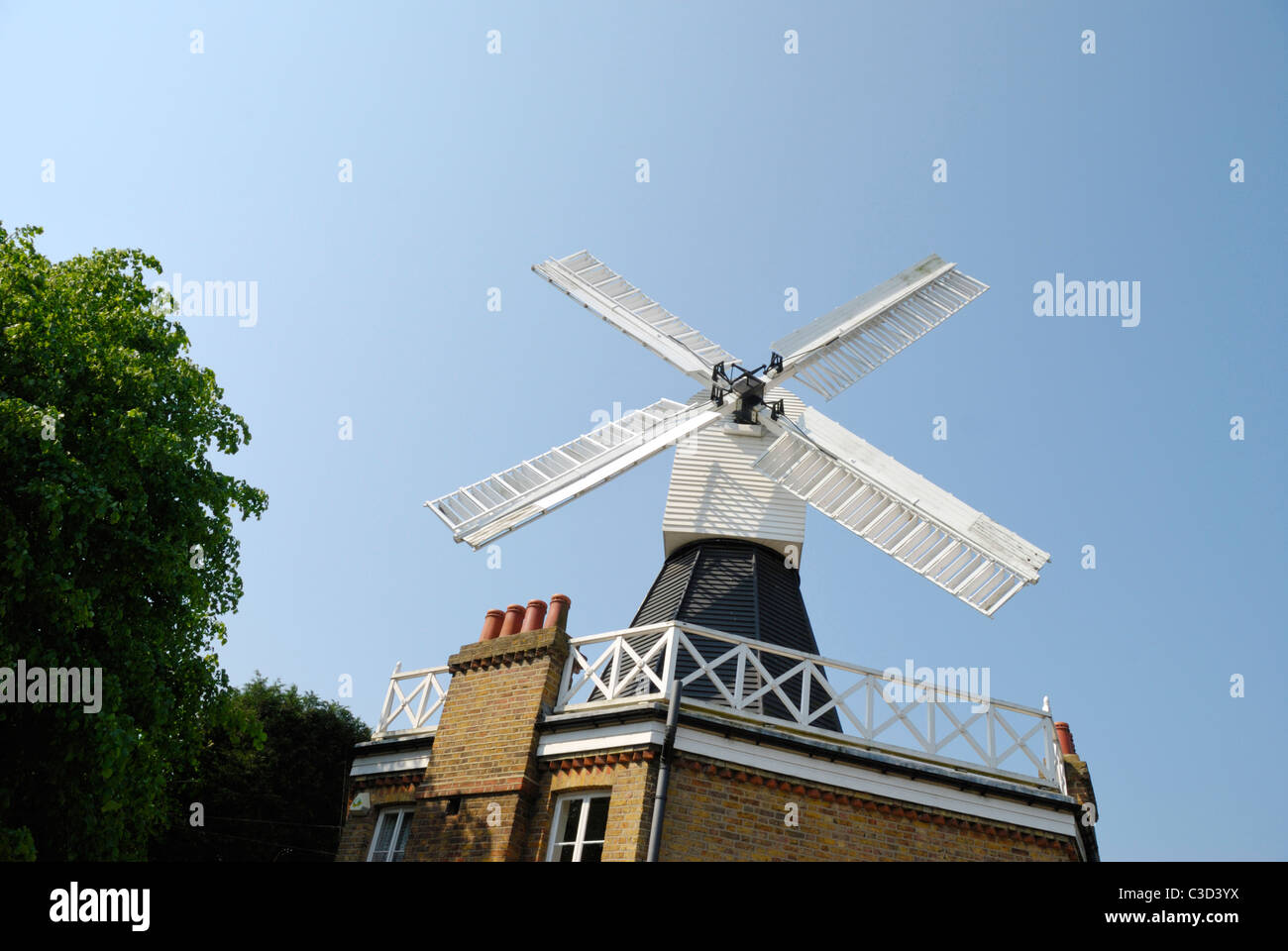 Wimbledon Windmill, Wimbledon Common, London, England. This is the last