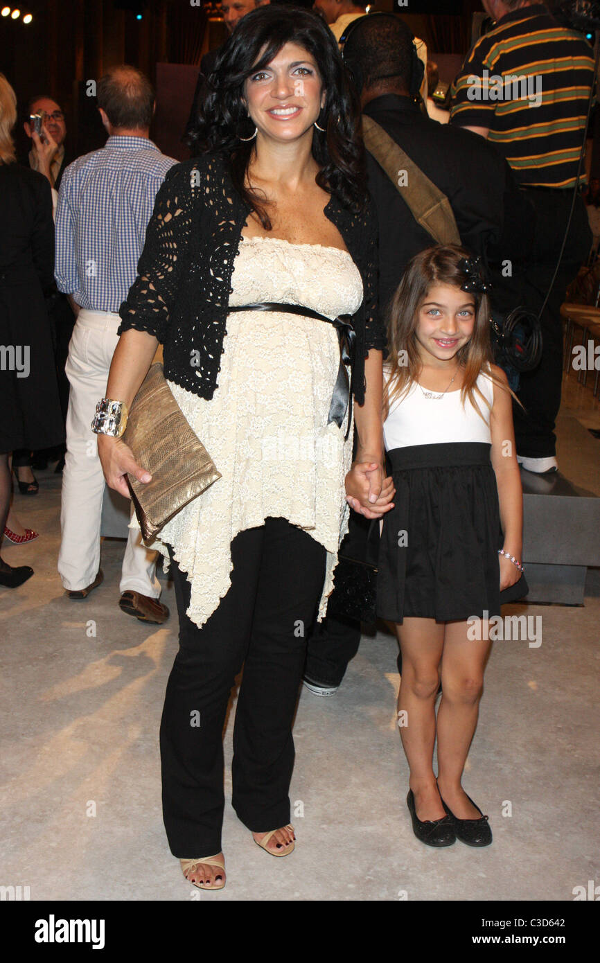 Teresa Giudice and Gia Giudice of 'The Real Housewives of New Jersey'  Bravo's 'The Fashion Show' Finale at Cipriani Wall Street Stock Photo -  Alamy