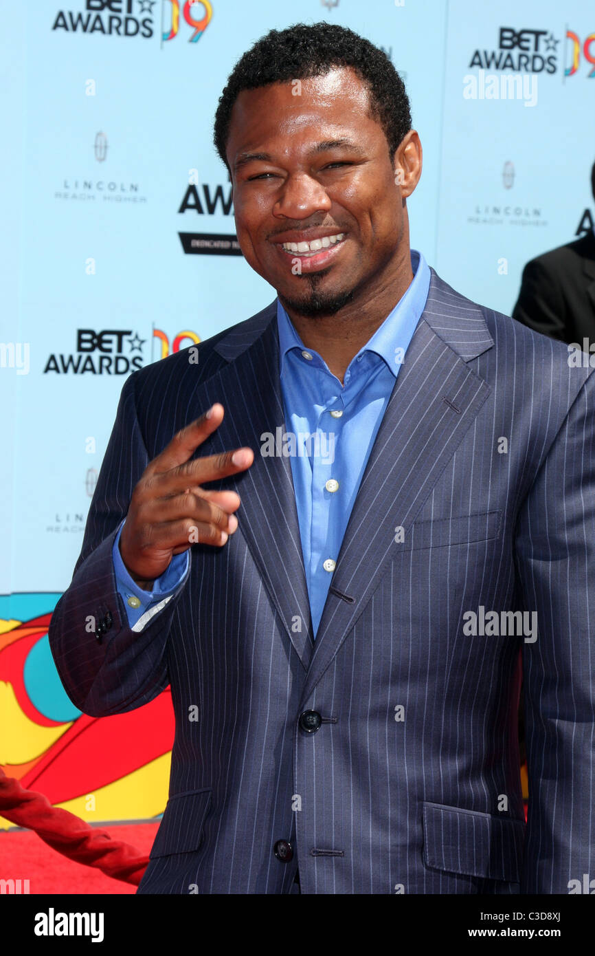 Sugar Shane Mosley 2009 BET Awards held at the Shrine Auditorium