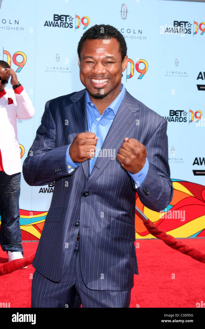 Sugar Shane Mosley 2009 BET Awards held at the Shrine Auditorium
