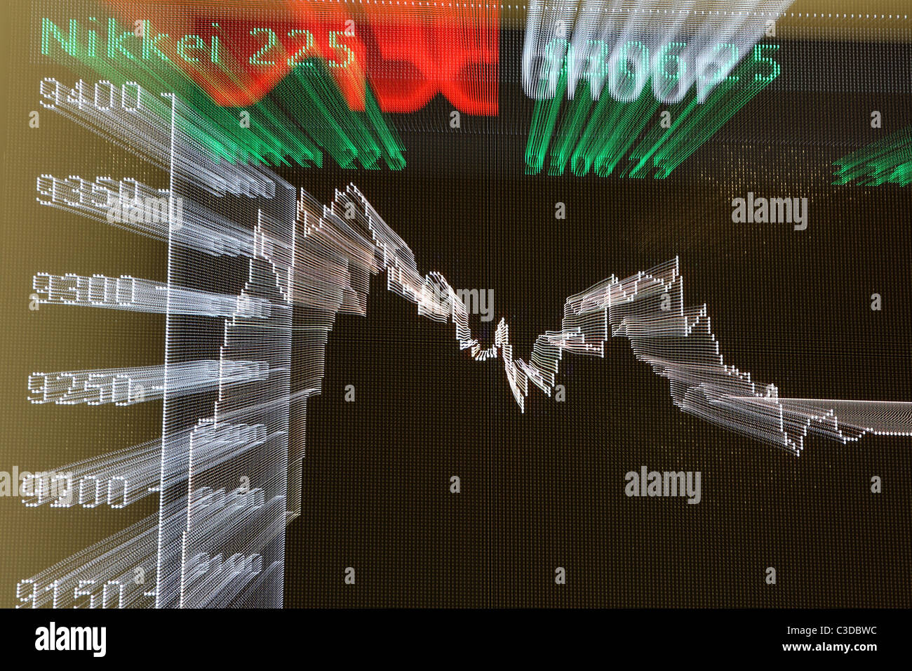 Stock market board indexes hi res stock photography and images Alamy