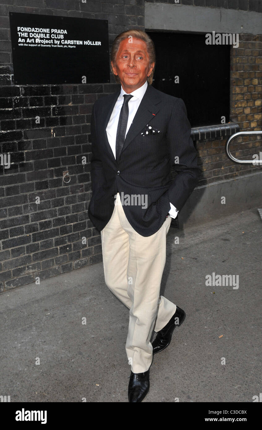 Valentino Garavani Prada Congo Benefit Party - held at The Double Club  London, England  Stock Photo - Alamy