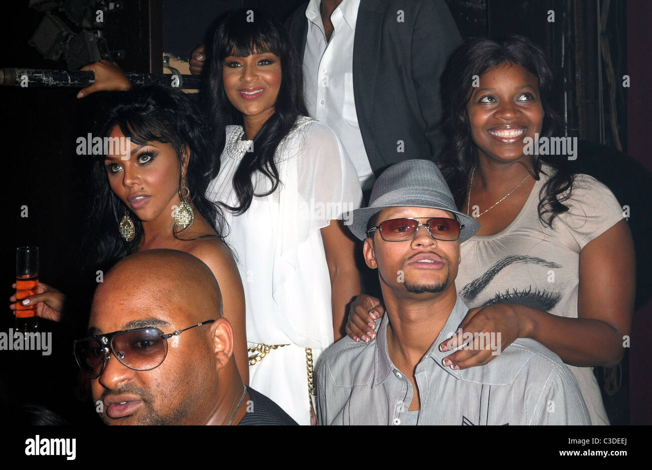 Lil’ Kim and LisaRaye Lil’ Kim’s birthday celebration at Mansion