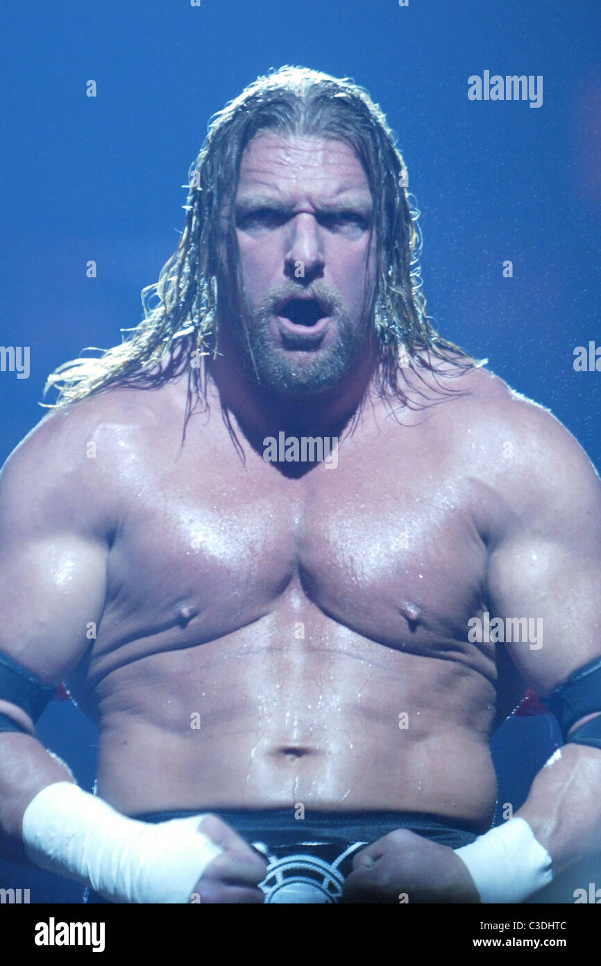 Triple H WWE Raw held at the Verizon Center. Washington DC, USA   Stock Photo - Alamy