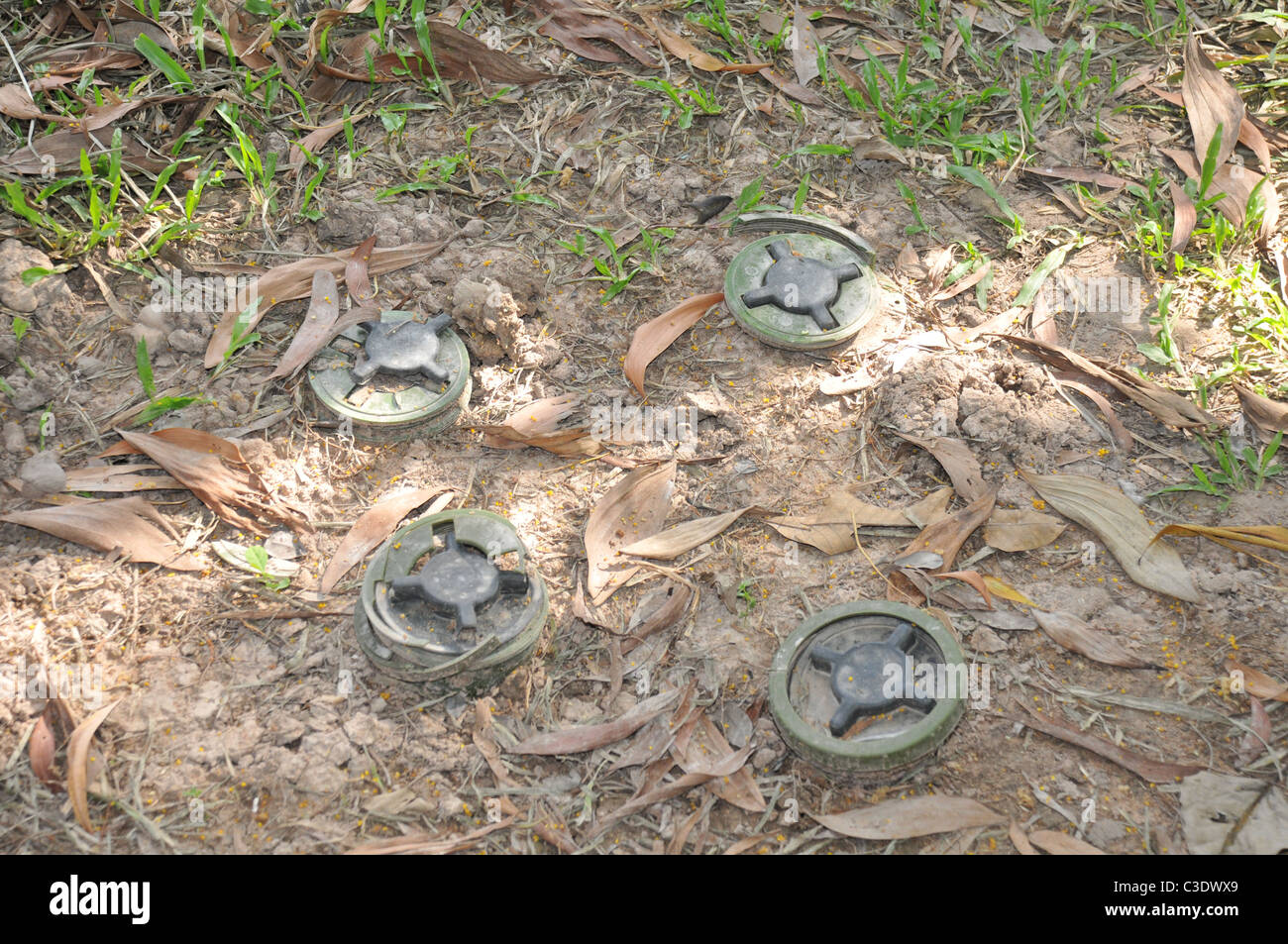 Land mines Cambodia Stock Photo - Alamy