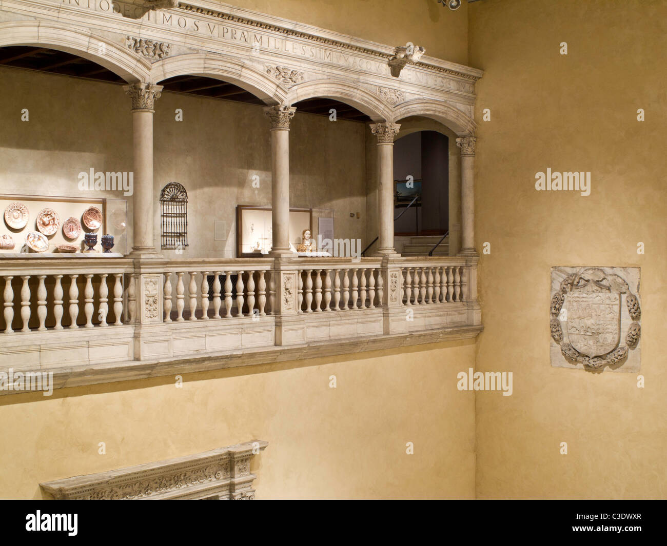 Patio from the Castle of Velez Blanco, Metropolitan Museum of Art, NYC