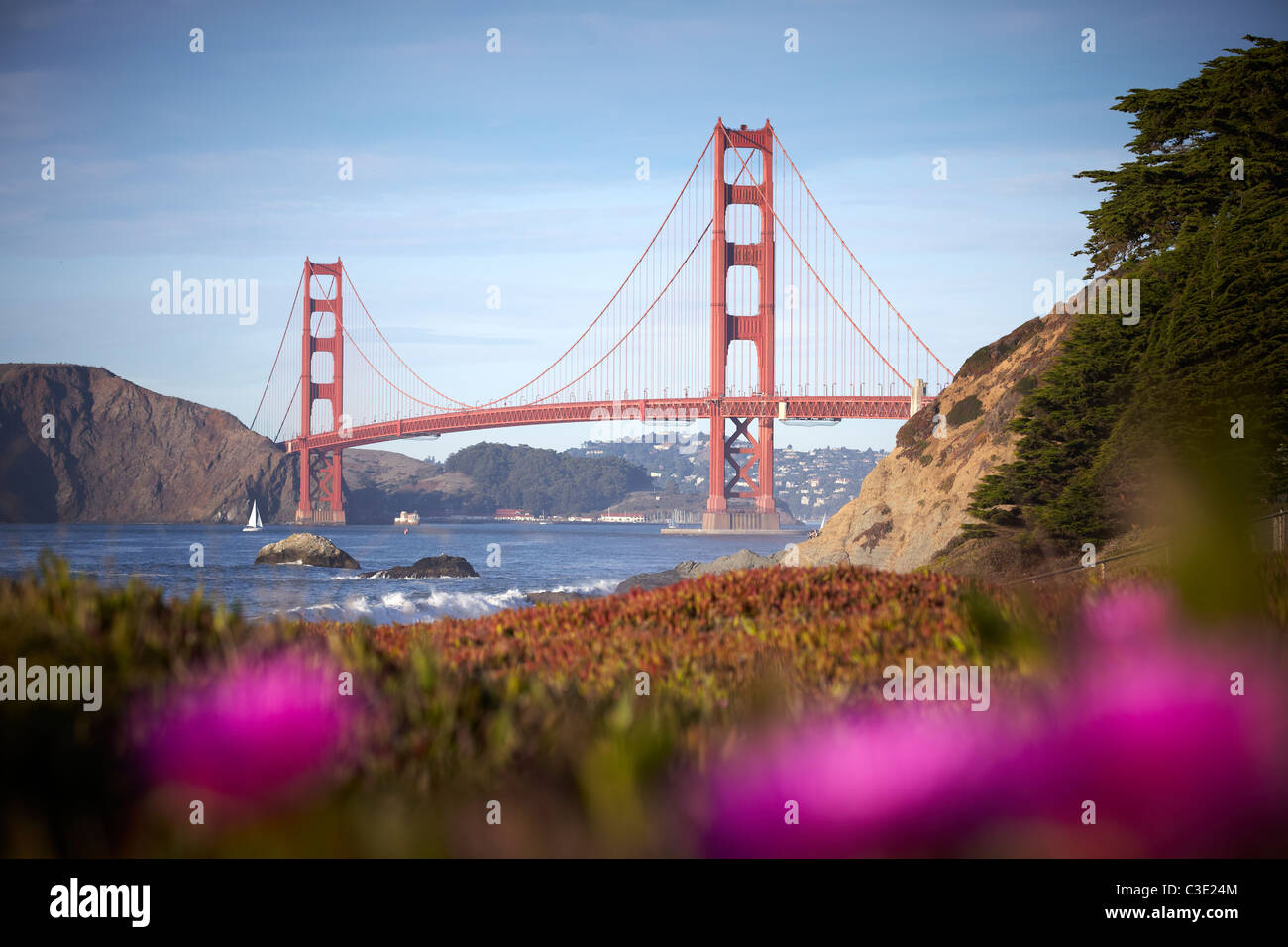 The Golden Gate Bridge as seen from Baker Beach Stock Photo - Alamy