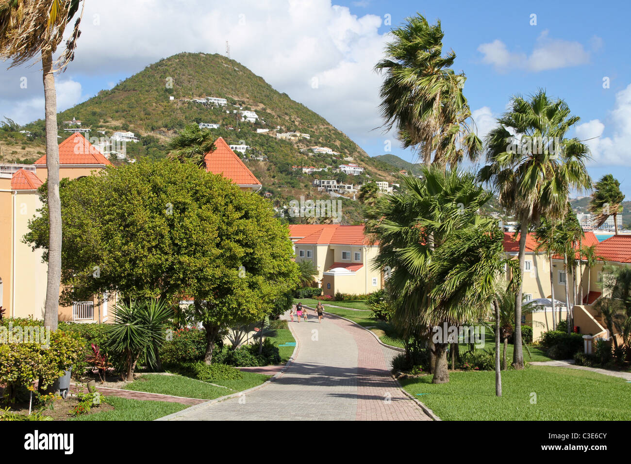 The Divi Little Bay Beach Resort, St Maarten, N.A. Stock Photo